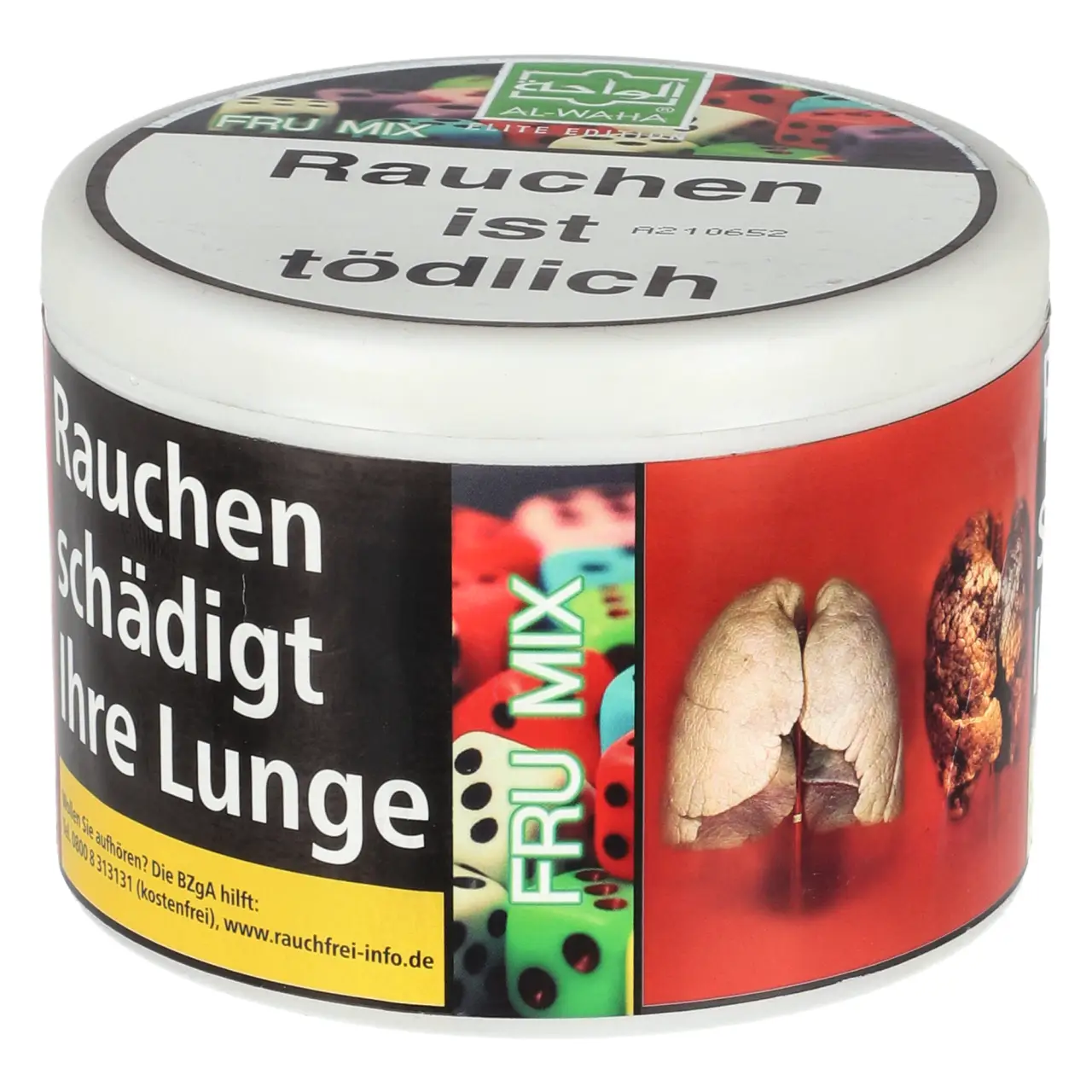 Al Waha Fru Mix Shisha Tabak 200g Dose