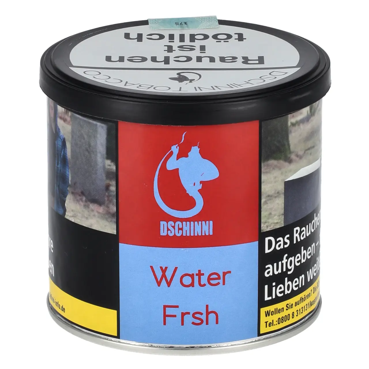 Dschinni Wassermelone Ice (Water Frsh) Shisha Tabak, 200g Dschinni Shisha Tabak Water Frsh - Wassermelone Ice - 200g Dose