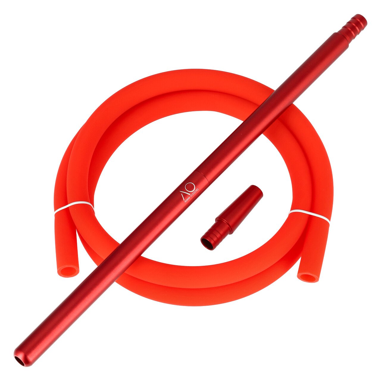 SHWD11315 AO Schlauchset Alu Liner XL Matt-Rot, ca. 1,85 Meter lang