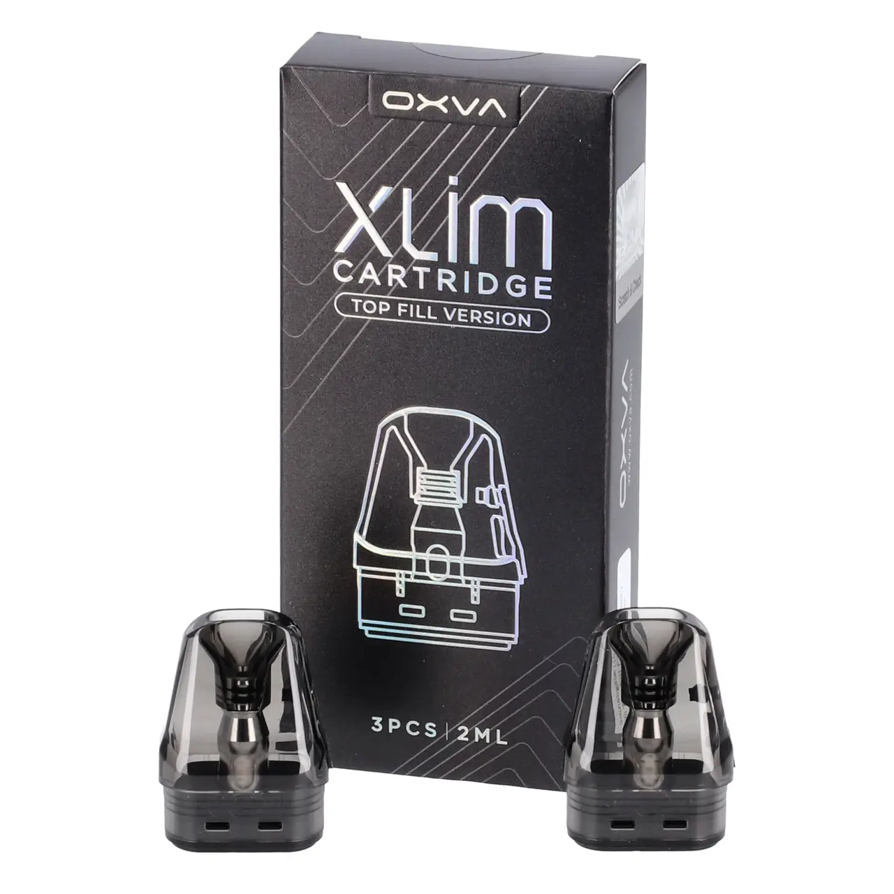 Oxva Xlim Pro Ersatz Pod mit Verdampferkopf, 2ml, 3-er Packung Oxva Xlim Pro Ersatz Pod mit Verpackung - 2er Packung