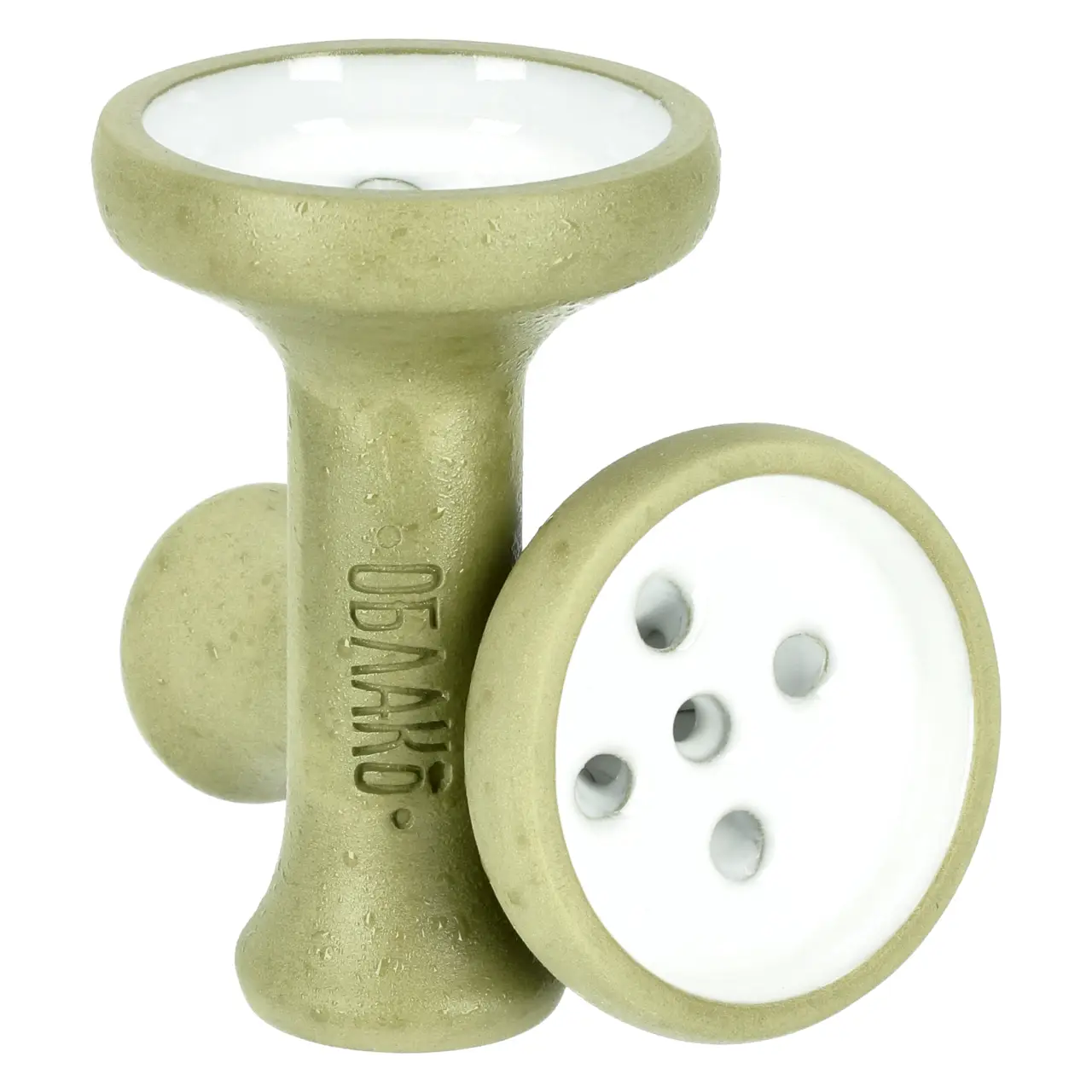 Oblako Killer Bowl Mono Olive Tabakkopf Mehrloch Oblako Killer Bowl Mono Olive von Vorne