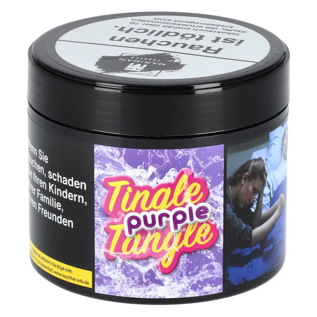 Maridan Waldbeere Grapefruit Limette Maracuja (Tingle Tangle Purple) Shisha Tabak, 200g Tingle Tangle Purple Shisha Tabak von Maridan Tobacco in der 200g Dose