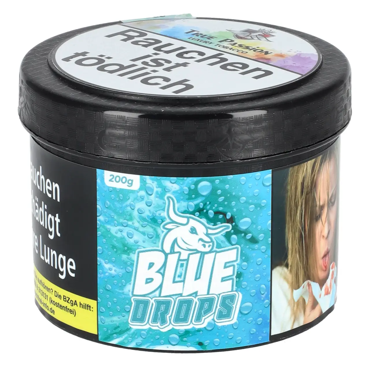 True Passion Blue Drops Shisha Tabak 200g