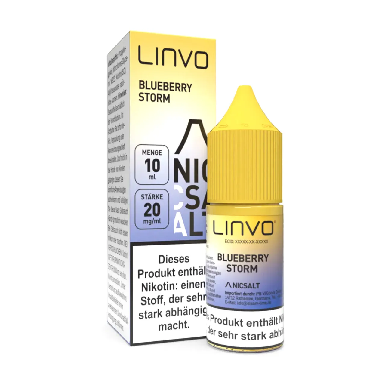 Linvo Liquid Blueberry Storm Linvo Liquid Blueberry Storm