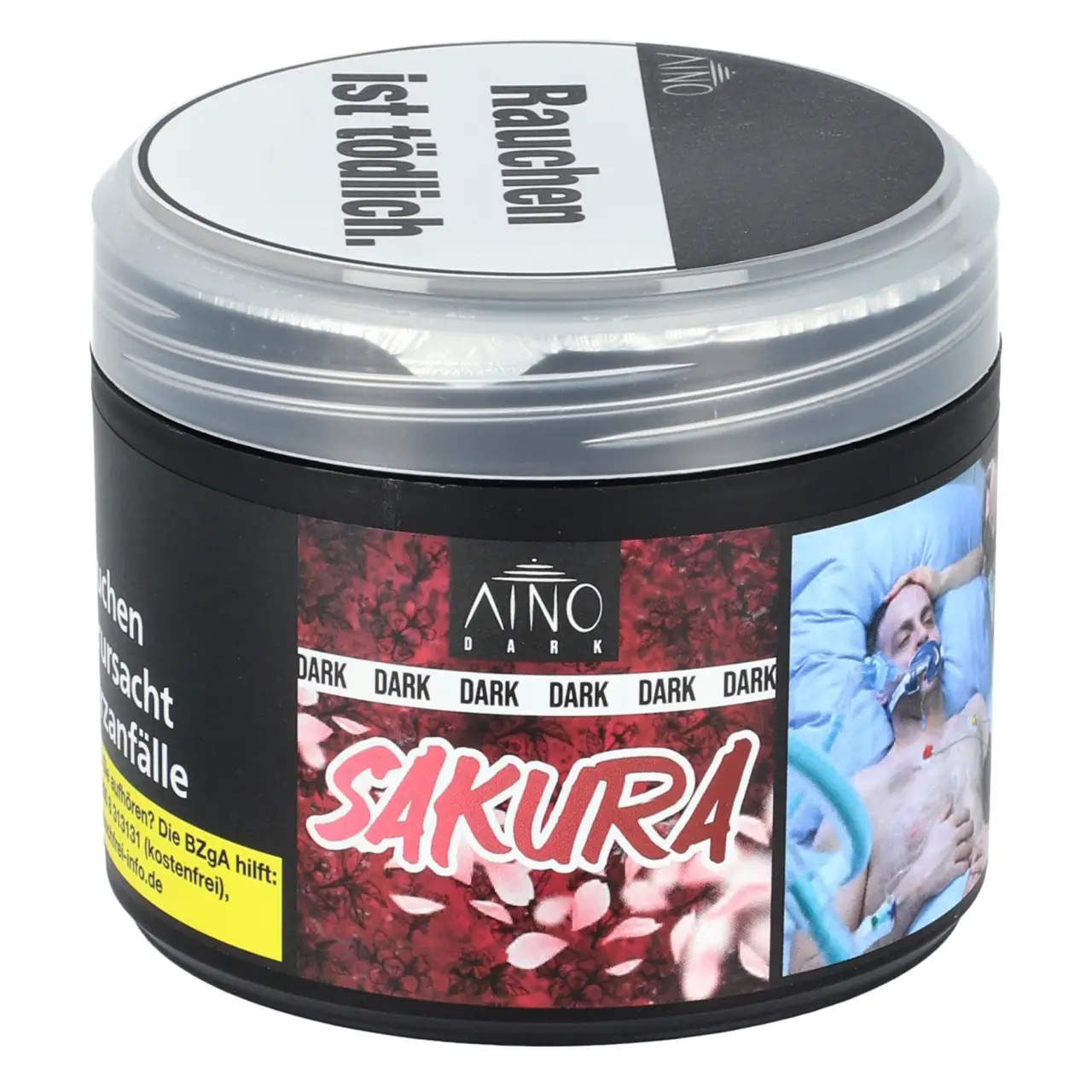 Aino Dark Blend saure Kirsche (Sakura) Shisha Tabak, 200g Aino Sakura Darkblend Shisha Tabak 200g