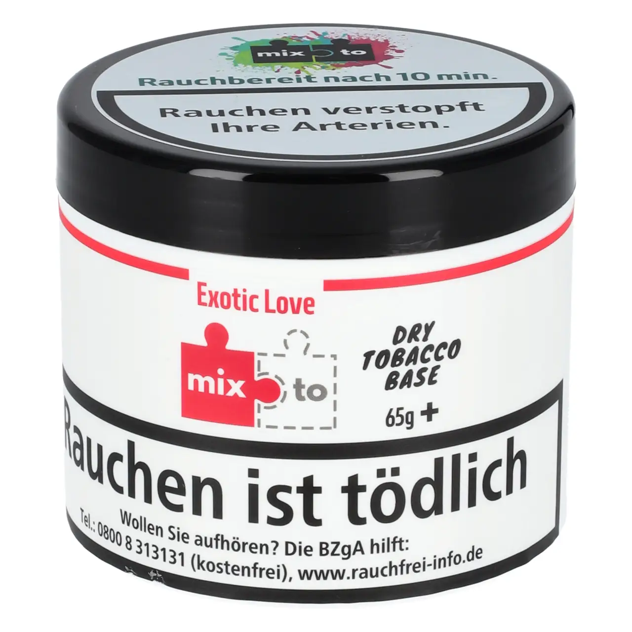 Mixto Honigmelone Wassermelone Maracuja (Exotic Love) Dry Tobacco Base Pfeifentabak, 65g Mixto Dry Tobacco Base Pfeifentabak Exotic Love - Honigmelone Wassermelone Maracuja - 65g