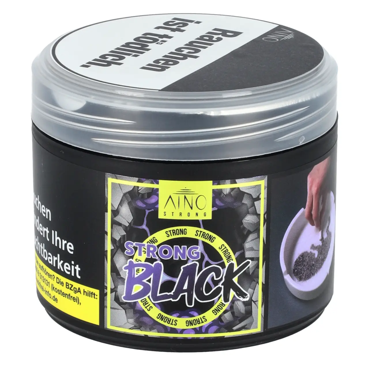 Aino Strong Black Shisha Tabak Darkblend 200g
