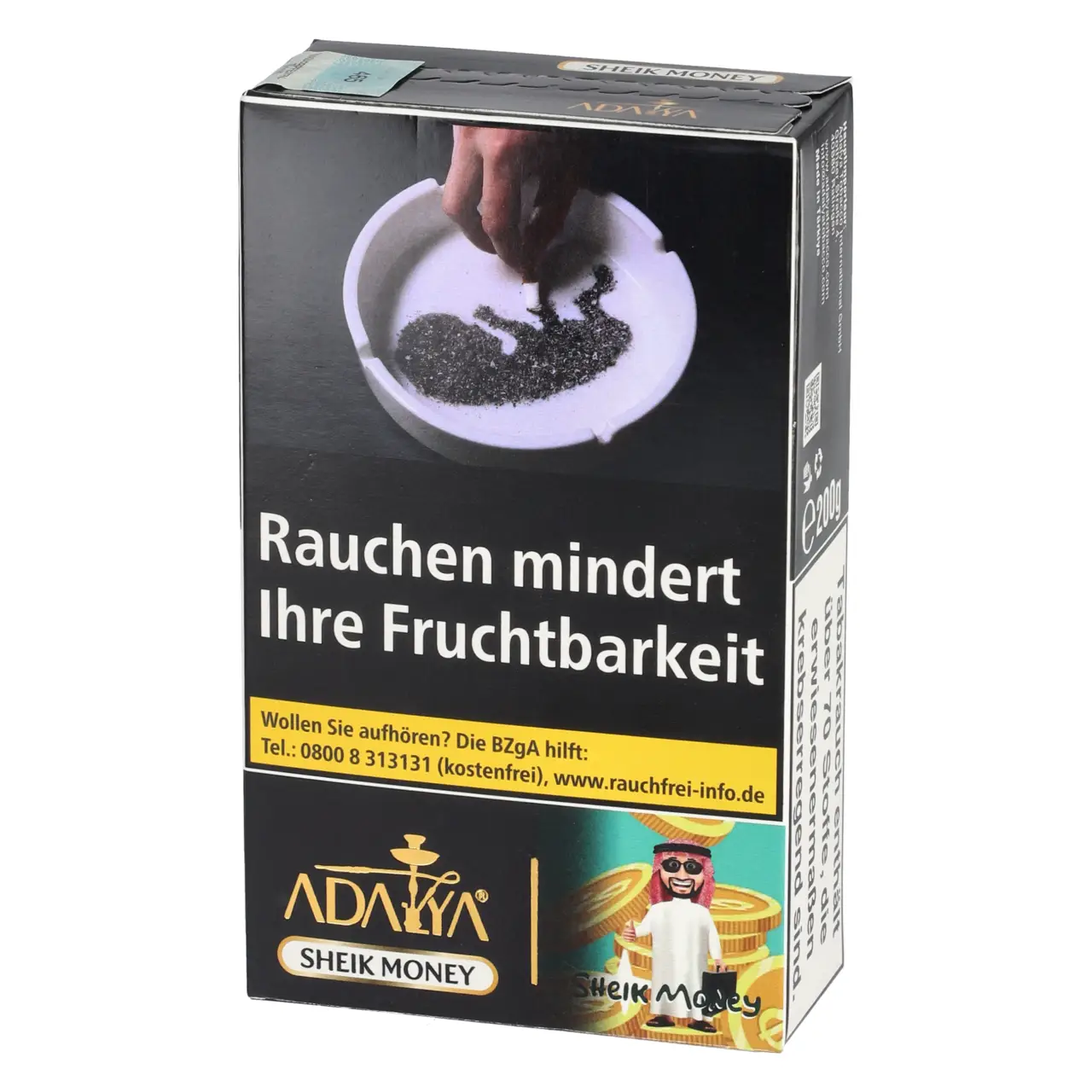 Adalya Tabak Sheik Money - Ananas Banane Ice - Shisha Tabak 200g Adalya Sheik Money Shisha Tabak 200g