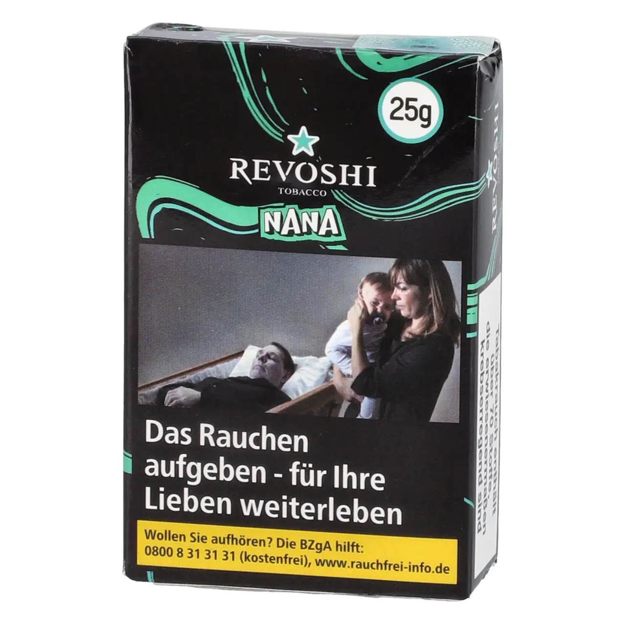 Revoshi Tobacco Minze (Nana) Shisha Tabak, 25g Revoshi Shisha Tabak Nana - Minze - 25g