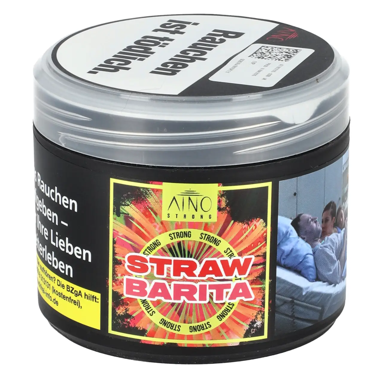 Aino Strong Straw Barita Shisha Tabak Darkblend 200g