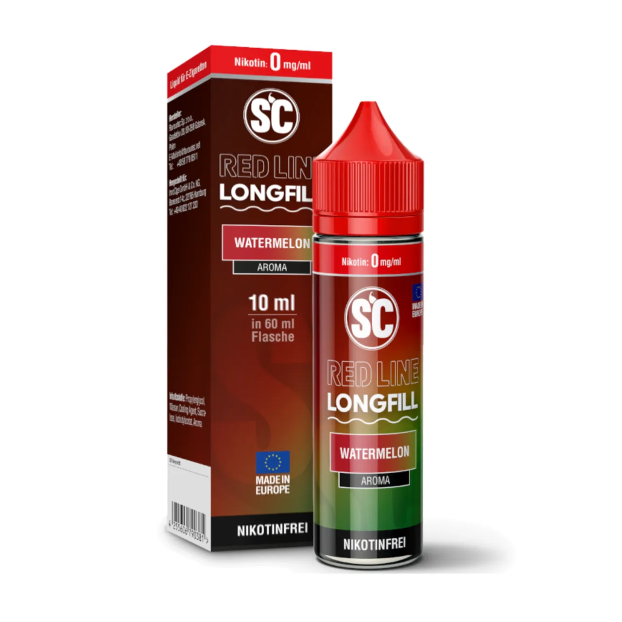 SC Red Line Longfill - Watermelon - Wassermelone - Aroma 10ml SC Red Line Longfill Watermelon Aroma