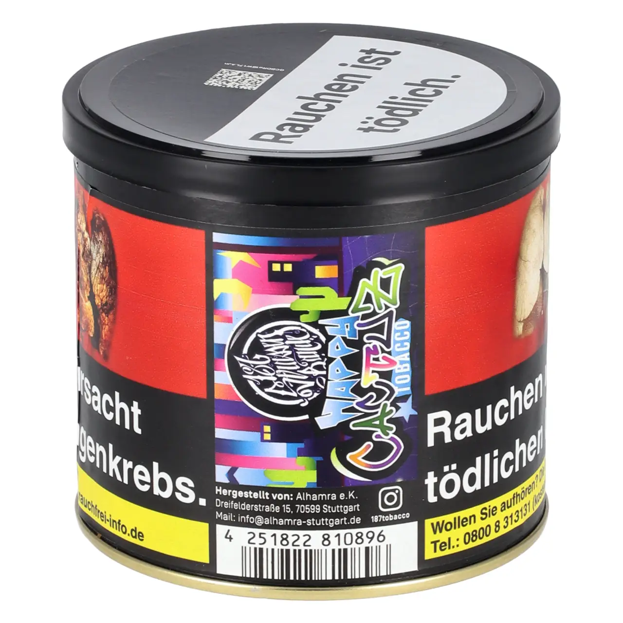 187 Tabak Happy Caktuz - Kaktusfeige Eiscreme - Shisha Tabak 200g 187 Tabak Happy Cactuz 200g Dose