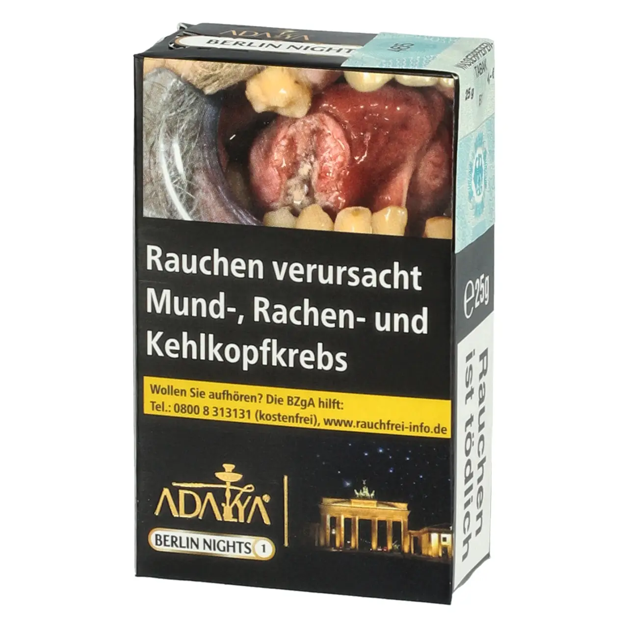 Adalya Tabak Berlin Nights - Pfirsich Minze - Shisha Tabak 25g Adalya Shisha Tabak Berlin Nights - Pfirsich Minze - 25g