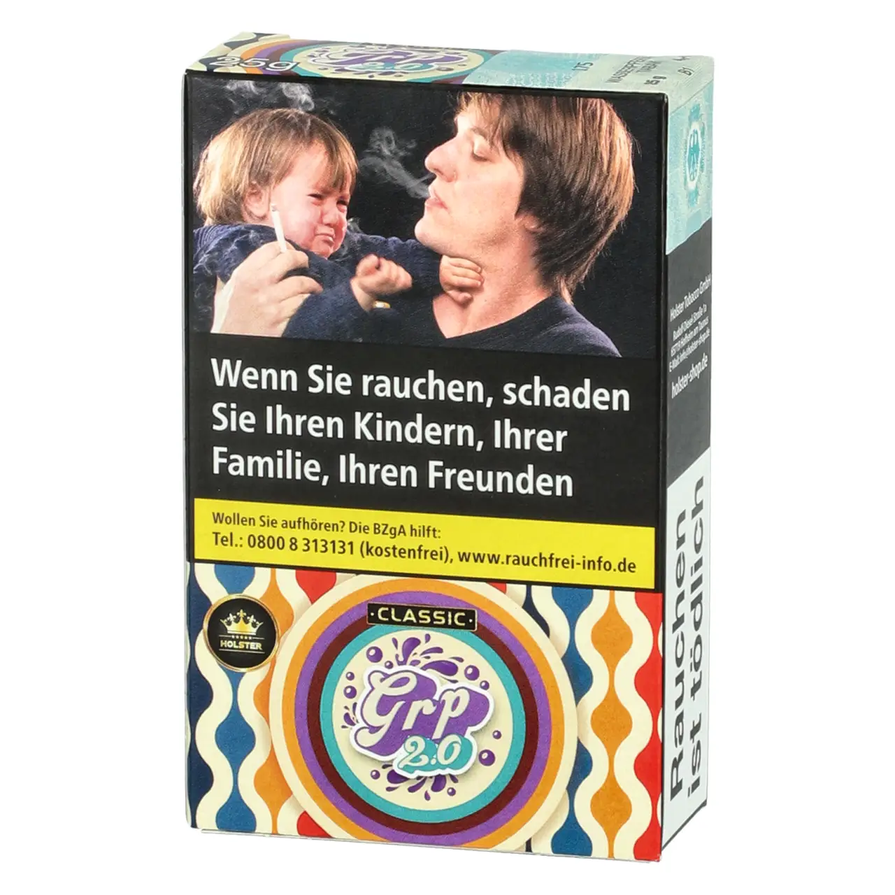 Holster Tabak Grp 2.0 - Traube Minze - Shisha Tabak 25g Holster Shisha Tabak Grp 2.0 - Traube Minze - 25g