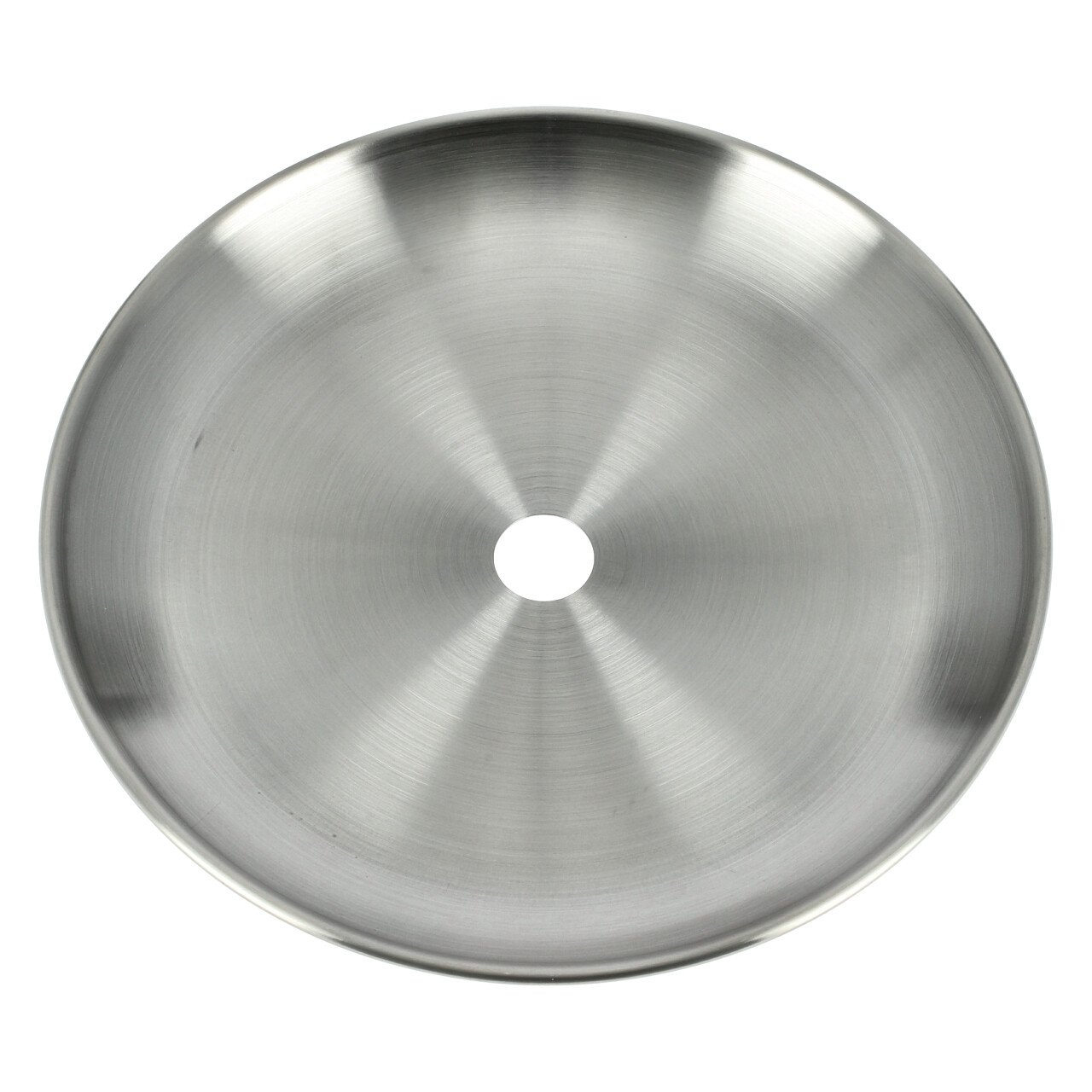 96593 Kohleteller aus Edelstahl 20 cm, Kaya