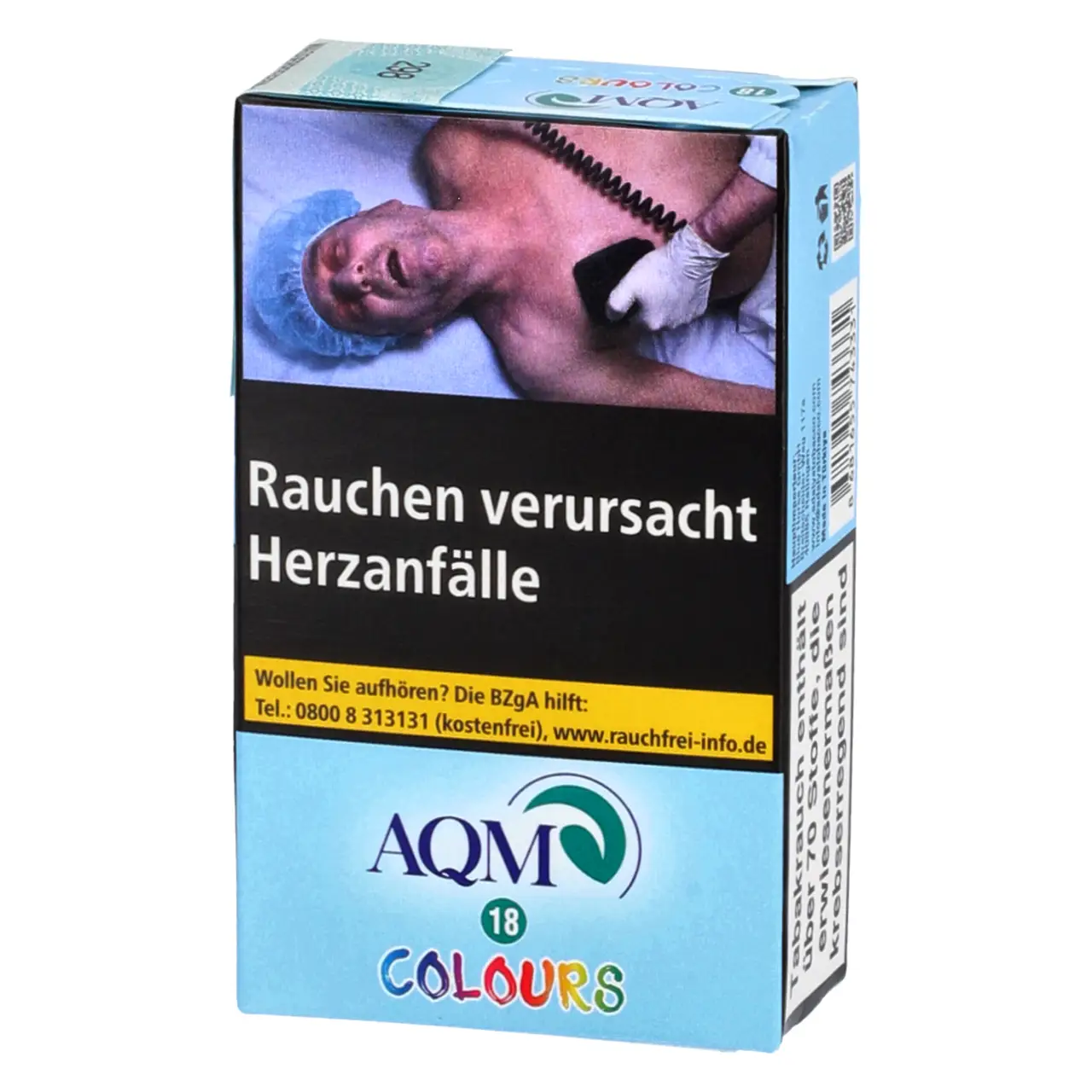 Aqua Mentha Shisha Tabak Colours - Erdbeere Traube Maracuja Grapefruit Kirsche - 25g