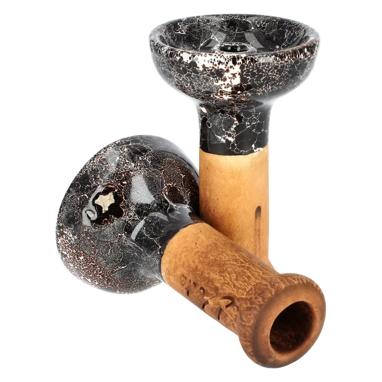 Denka Bowl Einloch Phunnel Schwarz-Weiß von Hinten