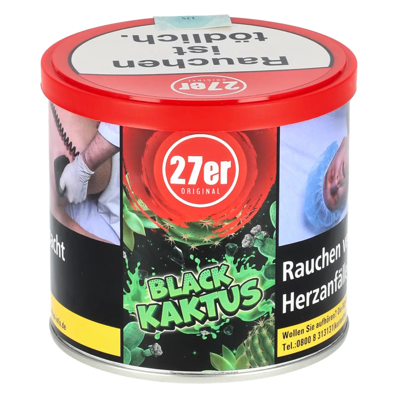 27er Black Kaktus Shisha Tabak 200g