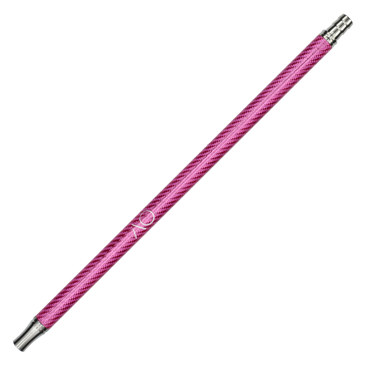 AO Carbon-Mundstück Pink, Edelstahl V2A, 37,5 cm