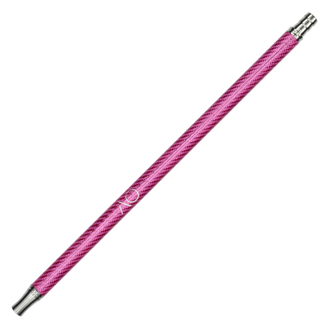 SHWD11119 AO Carbon-Mundstück Pink, Edelstahl V2A, 37,5 cm