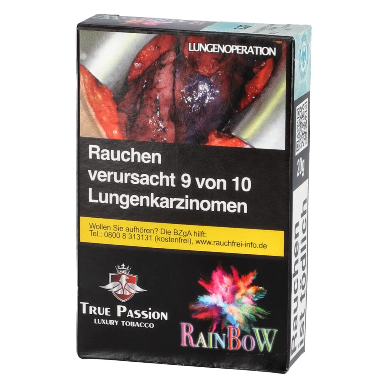 True Passion Tabak Rainbow - Orange Limette Zitrone Erdbeere Johannisbeere Kaubonbon - 20g True Passion Shisha Tabak Rainbow - Orange Limette Zitrone Erdbeere Johannisbeere Kaubonbon - 20g