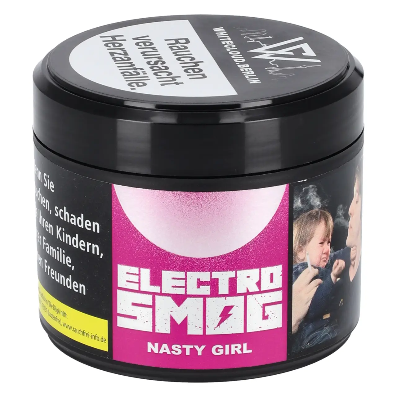 Electro Smog Nasty Girl Shisha Tabak in der 200g Dose Electro Smog Nasty Girl Shisha Tabak in der 200g Dose