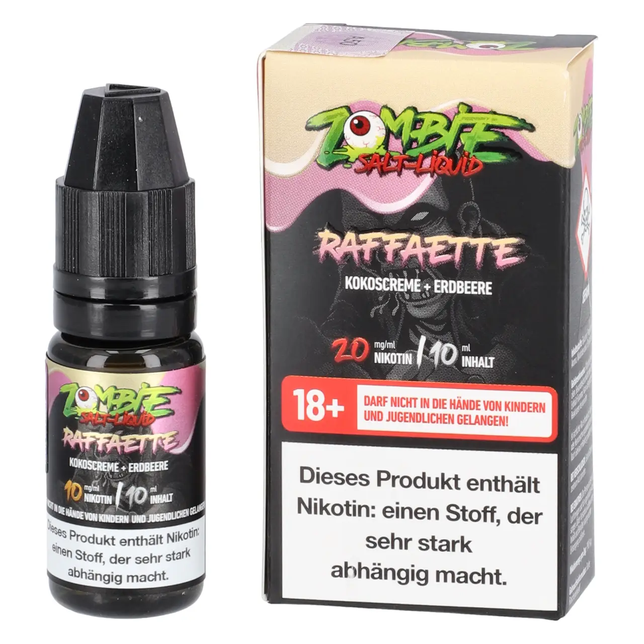 Raffaette - Zombie Salt Liquid für Mehrweg Vape - 10ml