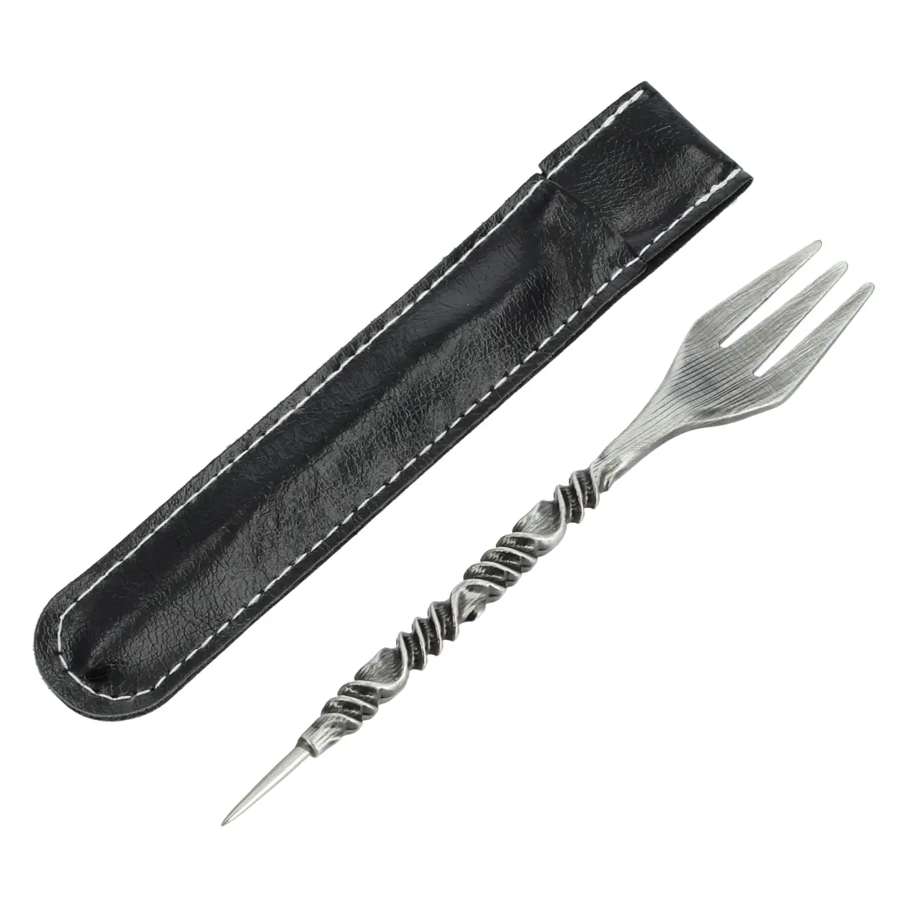 Kopfbau Besteck Silber mit Etui