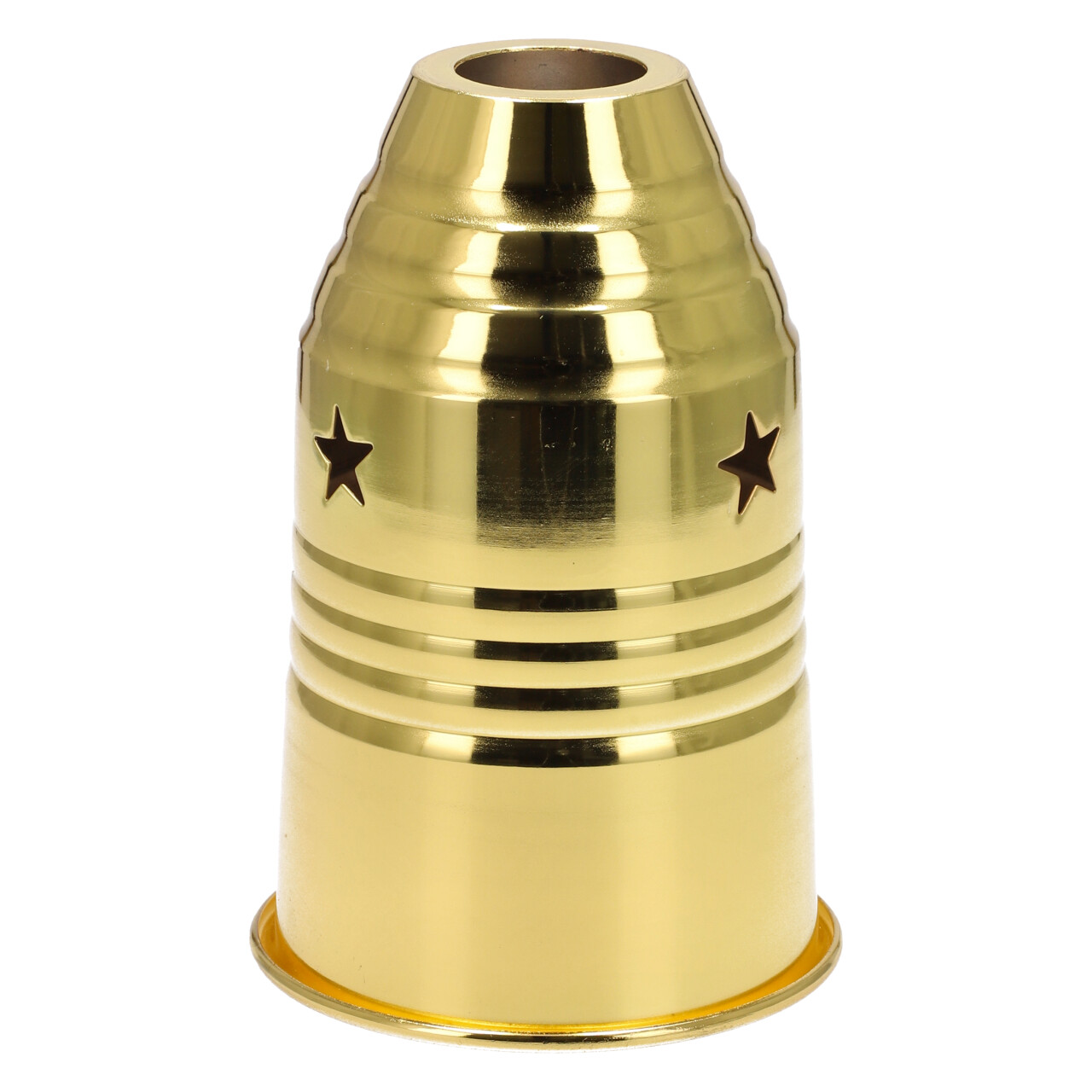 SHW102XRJgoqeTDiSdv Windschutz Gold, aus Metall, 15,5 cm