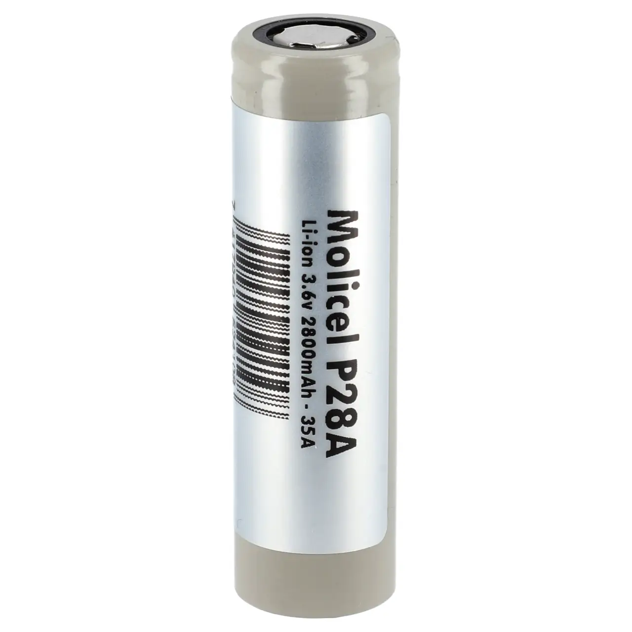 18650 Akku von Molice mit 2800mAh