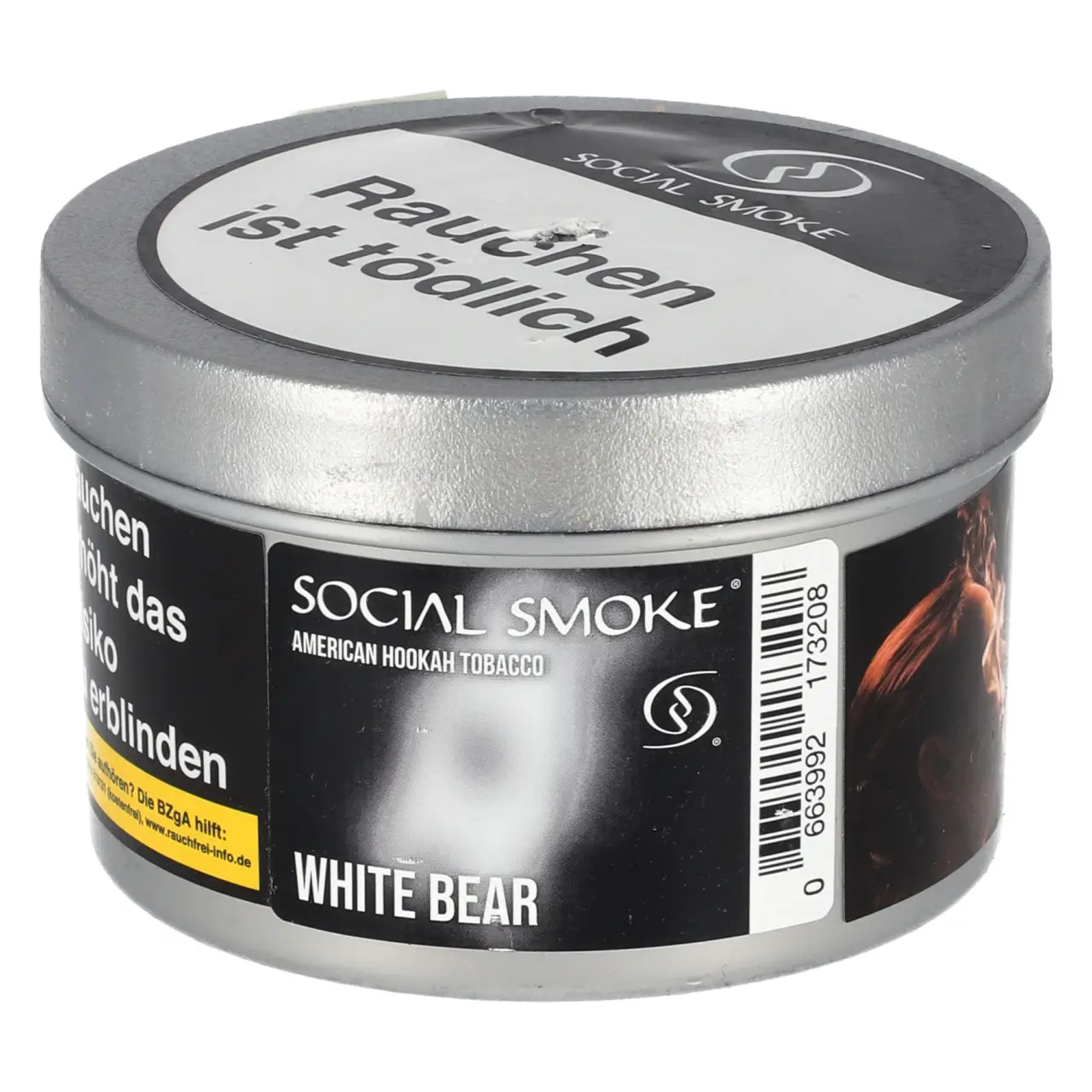 Social Smoke White Gummy Bear Shisha Tabak 200g