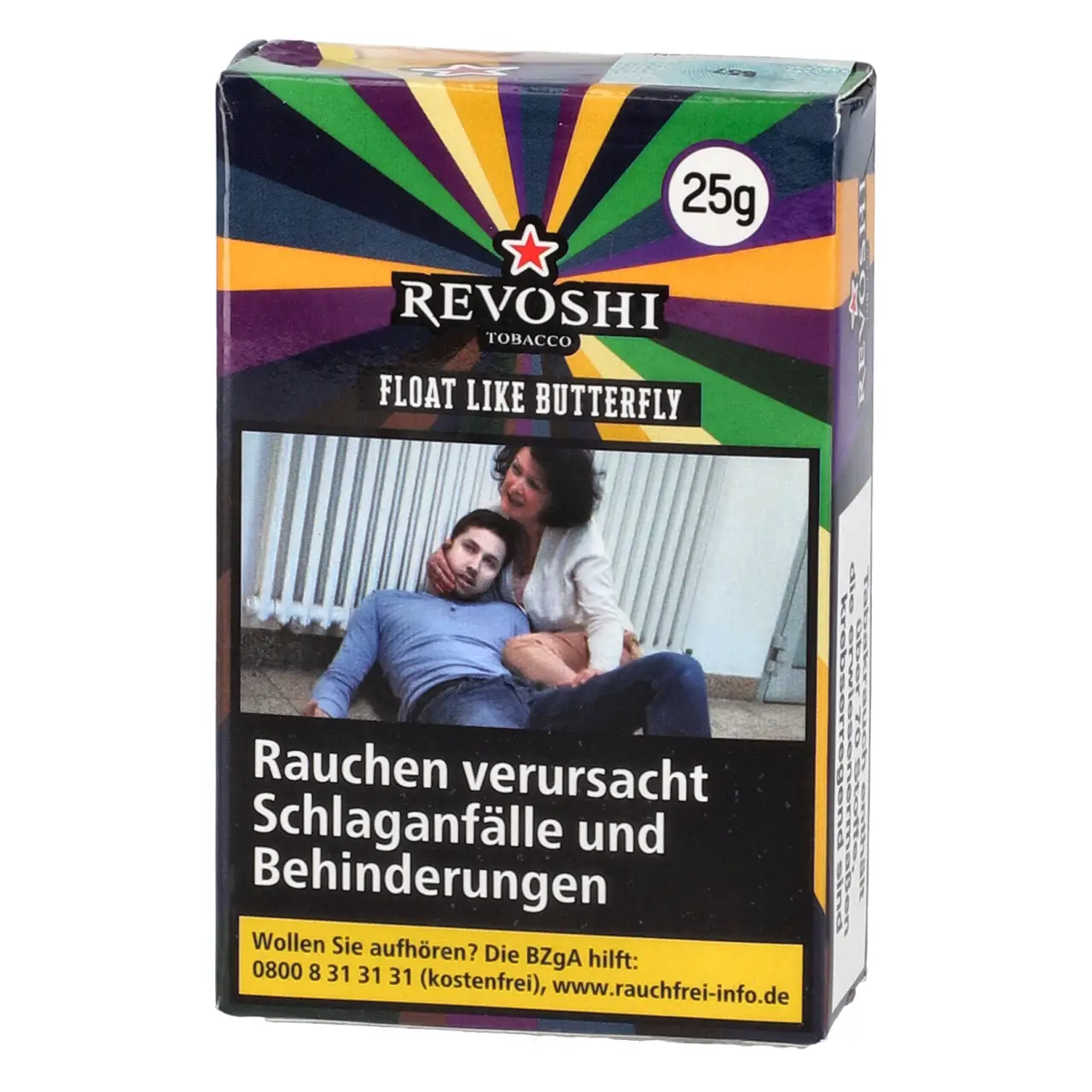 Revoshi Dark Blend Kirsche Waldfrucht (Float Like Butterfly) Shisha Tabak, 25g Revoshi Dark Blend Shisha Tabak Float Like Butterfly - Kirsche Waldfrucht - 25g