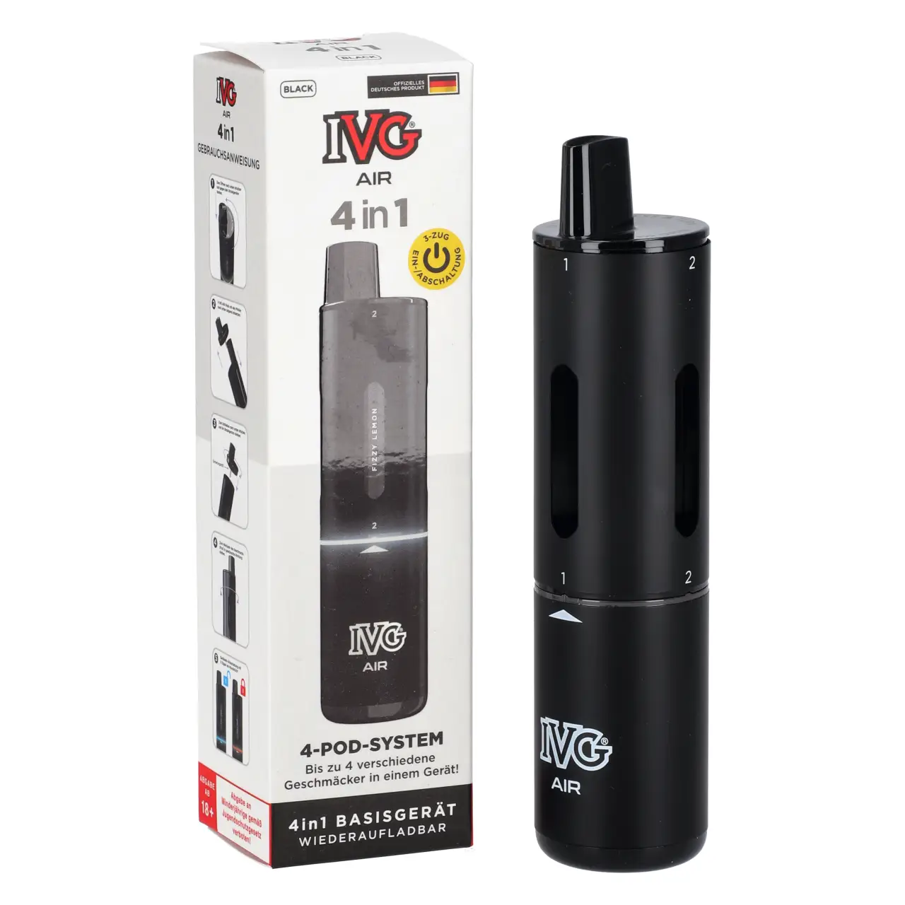 IVG Air 4in1 Basisgerät - Schwarz