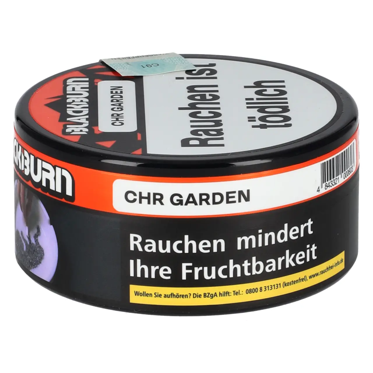 Blackburn Chr Garden - Kirsche - Darkblend Shisha Tabak 100g Blackburn Chr Garden Darkblend Shisha Tabak