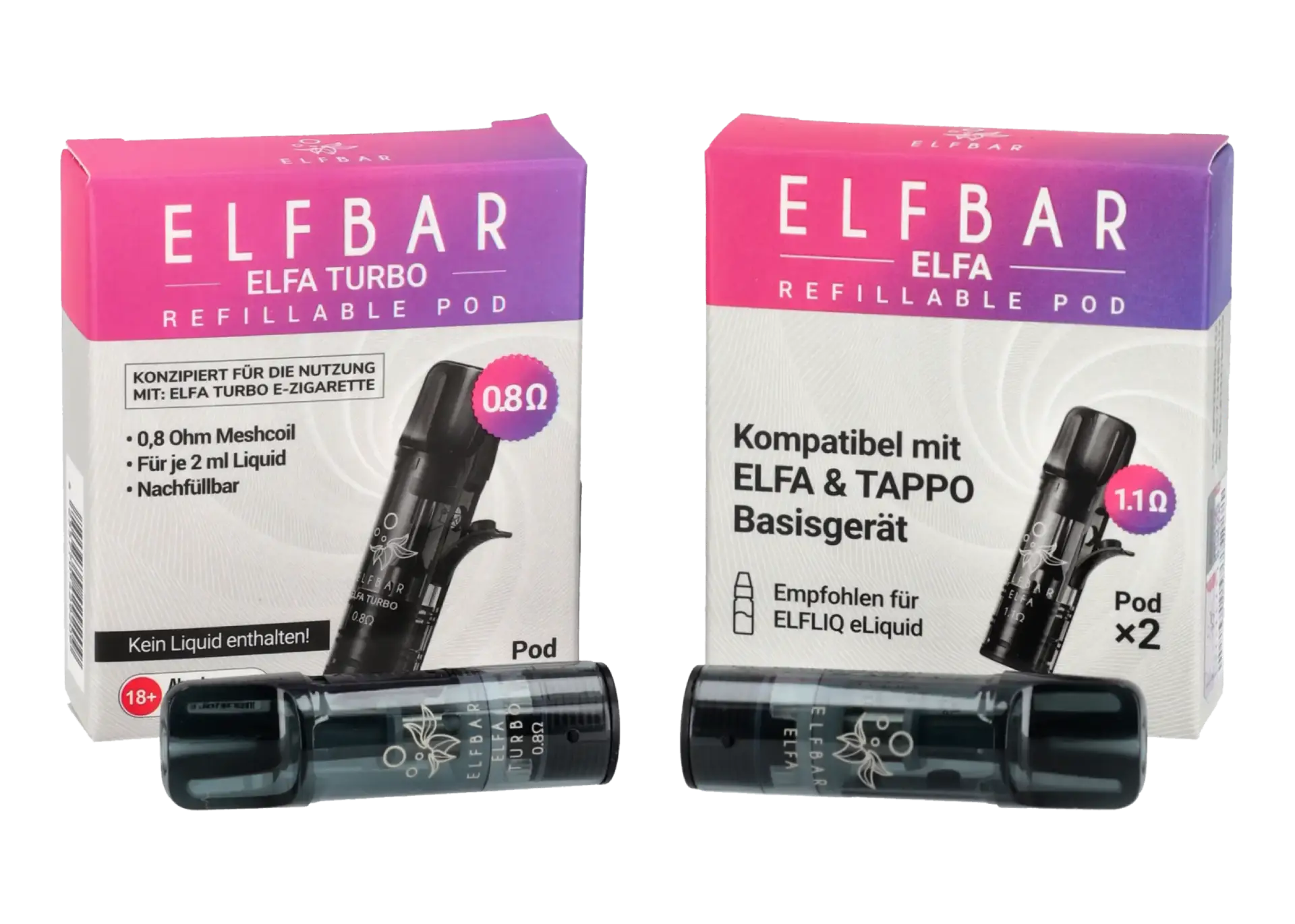 Elfbar Elfa / Elfbar Pods - Refillable