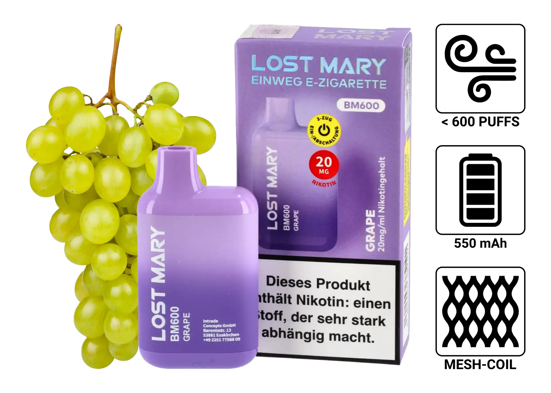 Lost Mary Vape Grape