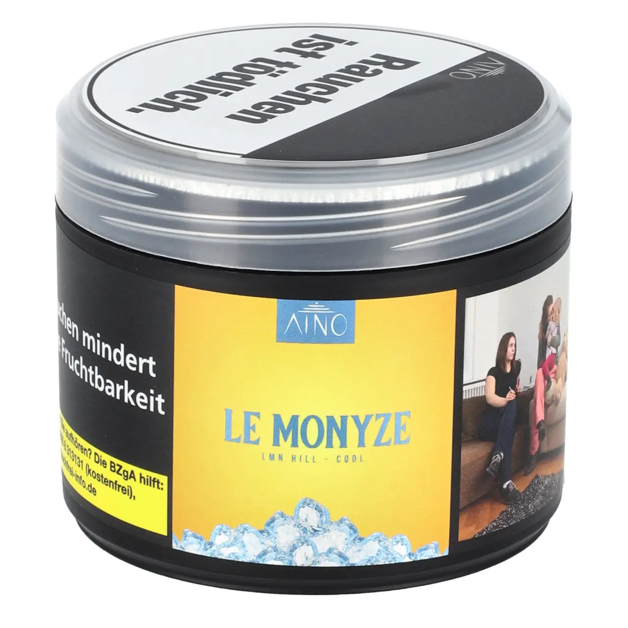 Aino Zitrone Ice (Le Monyze) Shisha Tabak, 200g Aino Shisha Tabak Le Monyze in der 200g Dose