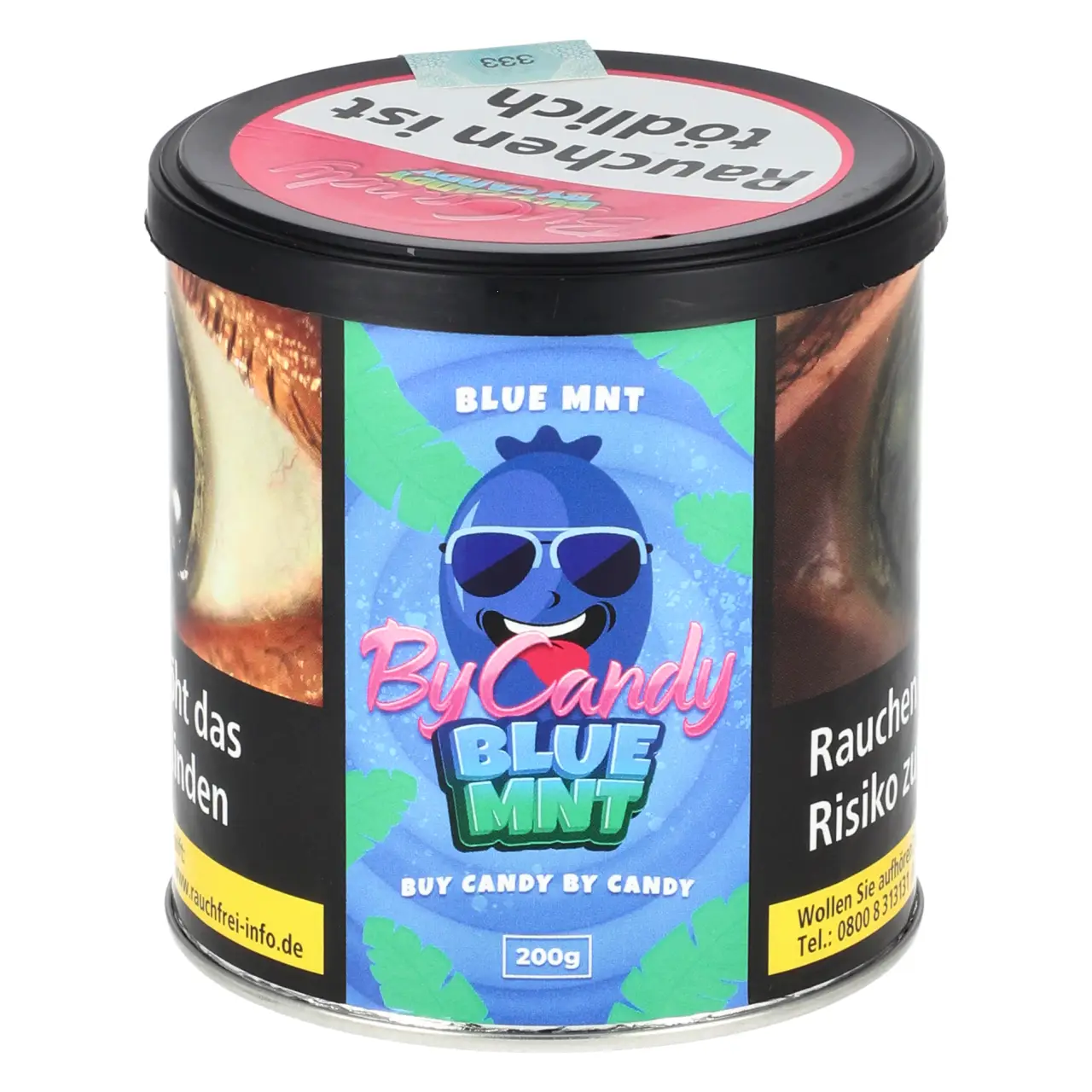 By Candy Blue Mnt Shisha Tabak 200g Dose By Candy Blue Mnt Shisha Tabak 200g Dose