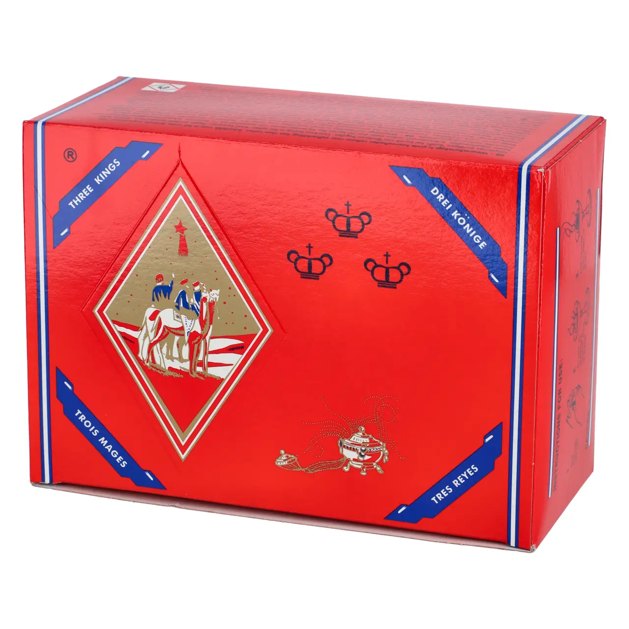 Three Kings Selbstzünderkohle 40 mm, 100-er Karton Three Kings Shisha Kohle Schnellzünder - 40mm - Karton