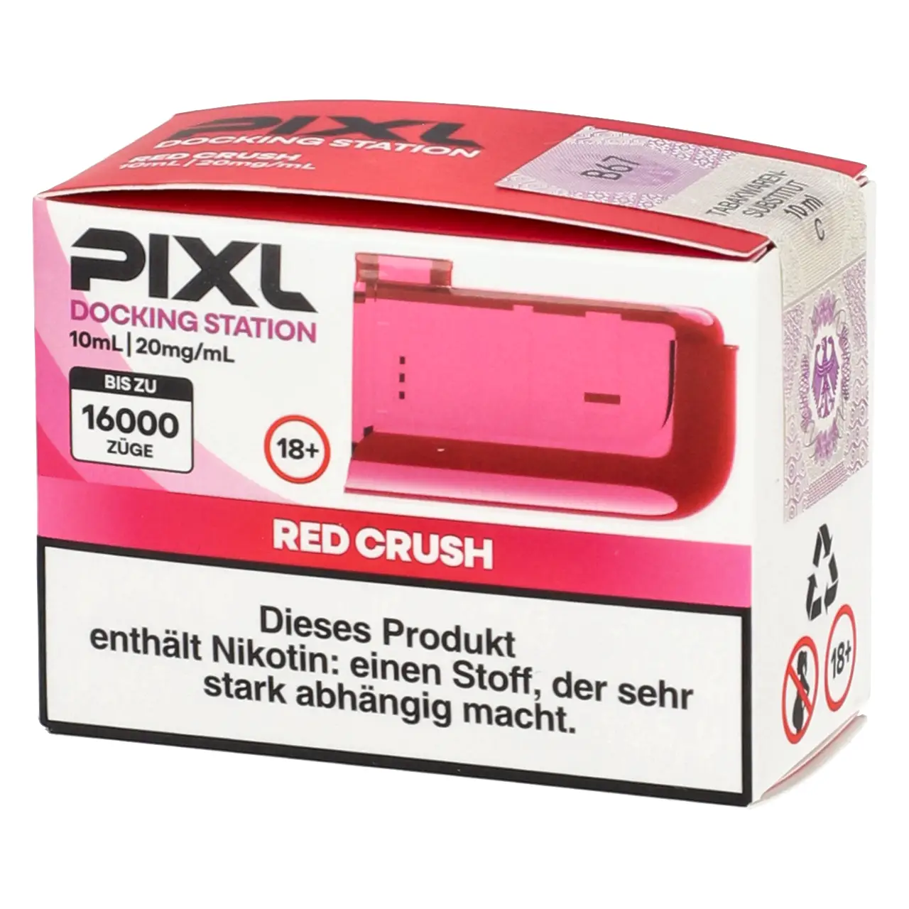 Pixl Docking Station Red Crush
