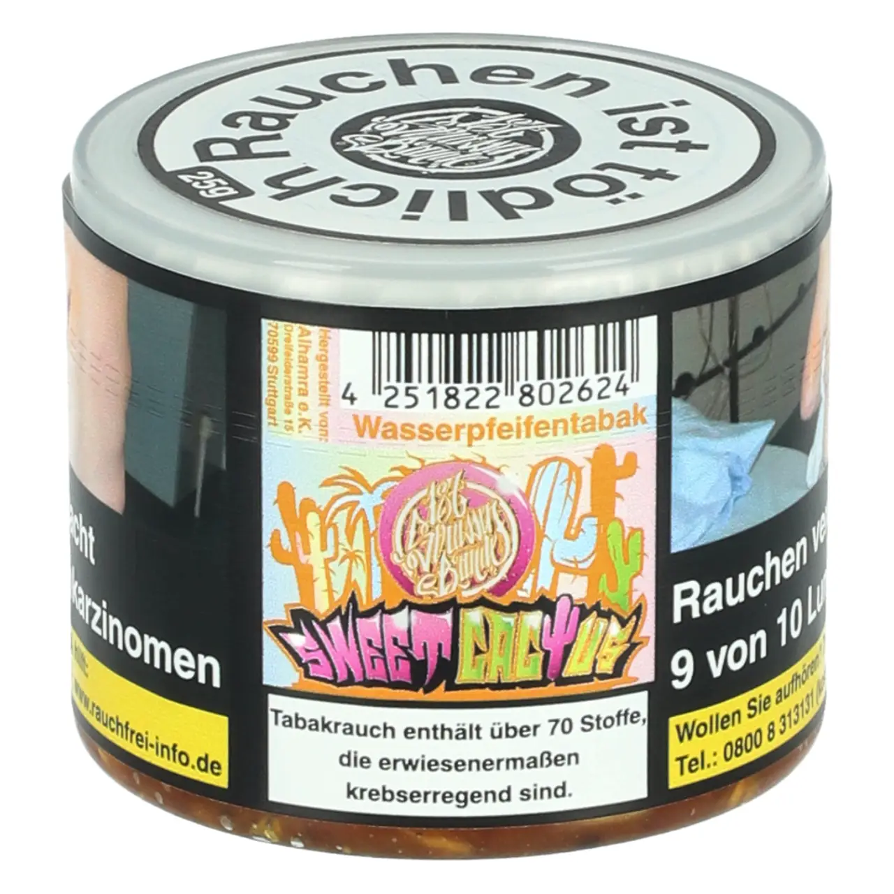 187 Tabak Sweet Cactuz - Kaktusfeige Limette - Shisha Tabak 25g 187 Tabak Sweet Cactus - Kaktusfeige Limette - 25g