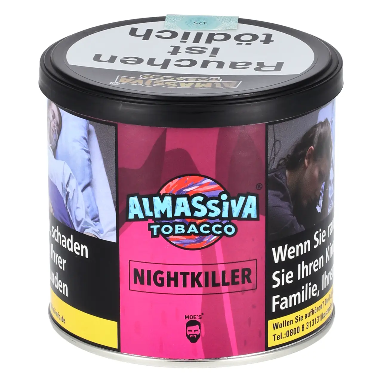 200g Dose Almassiva Shisha Tabak Nightkiller 200g Dose Almassiva Shisha Tabak Nightkiller