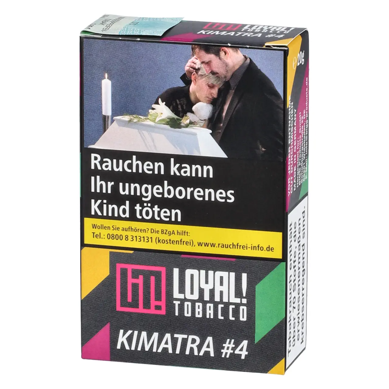 Loyal Shisha Tabak KIMATRA - Kiwi Maracuja Traube - 25g