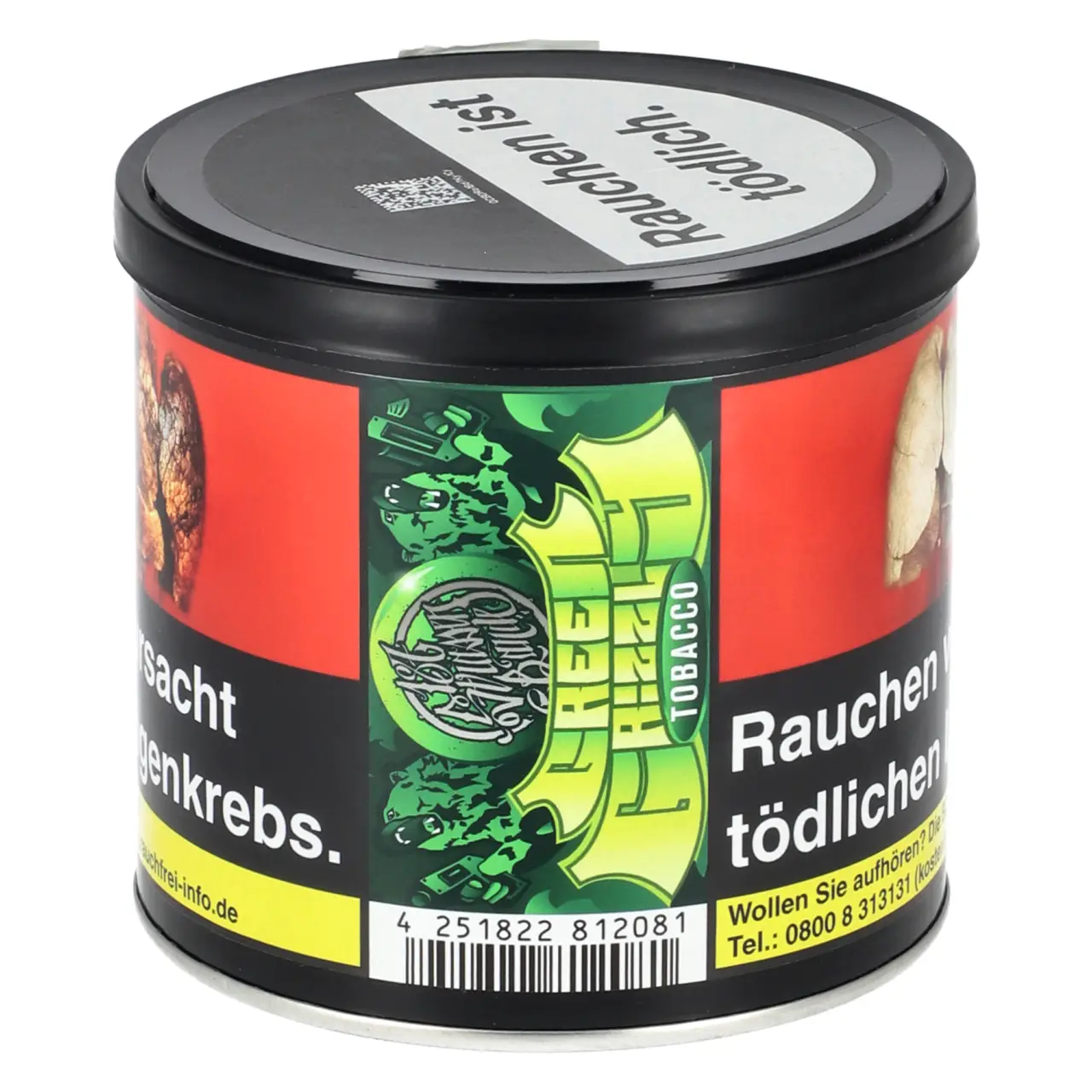 187 Tabak Green Grizzly 200g Dose