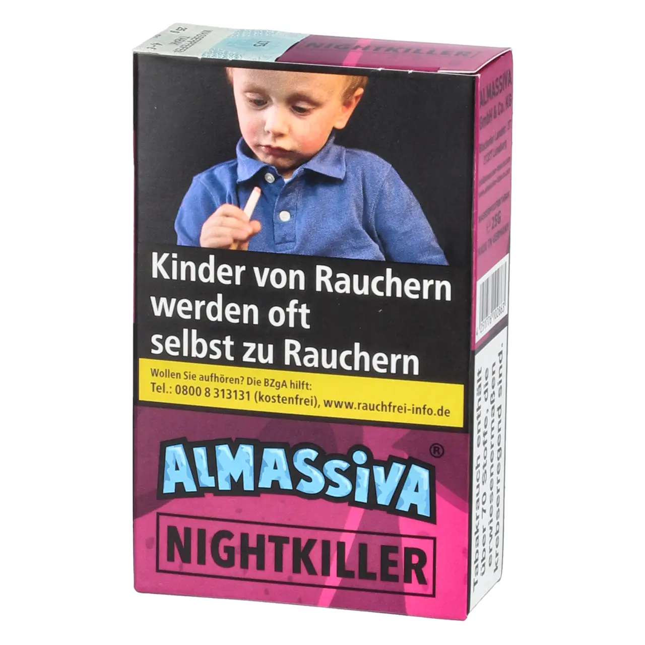 Almassiva Tabak Nightkiller - Beerenmix Maulbeere - Shisha Tabak 25g Almassiva Shisha Tabak Nightkiller - Beerenmix Maulbeere - 25g