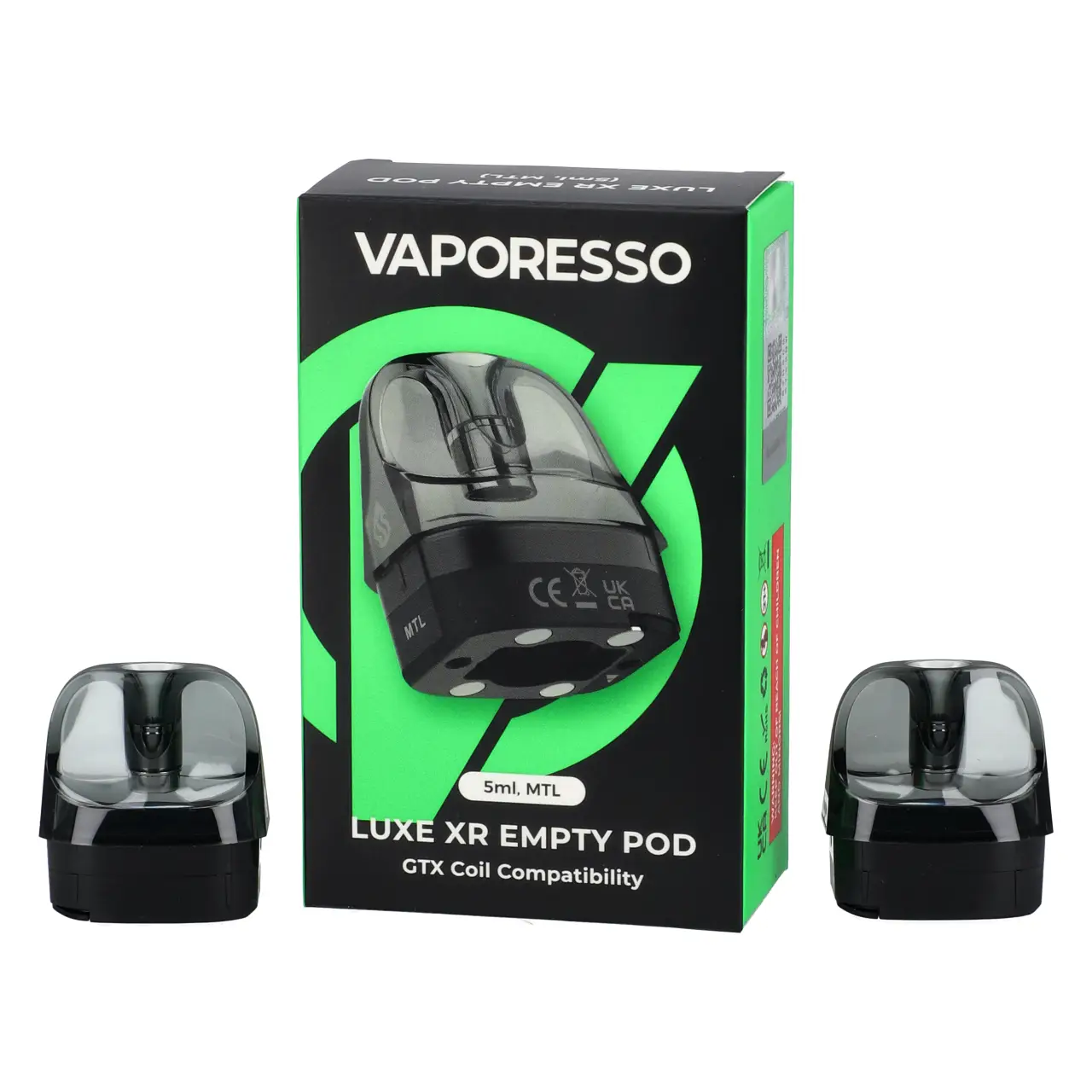 Vaporesso Luxe XR Empty Pod ohne Verdampfer, 5ml, 2-er Packung Vaporesso Luxe XR Empty Pod