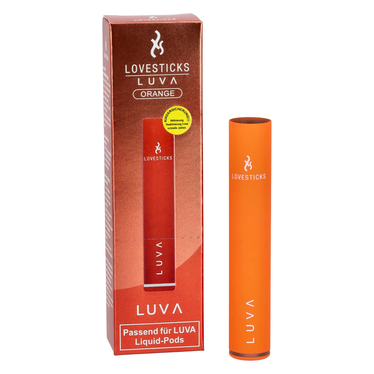 Lovesticks Luva Akkuträger für Prefilled Pods - Orange