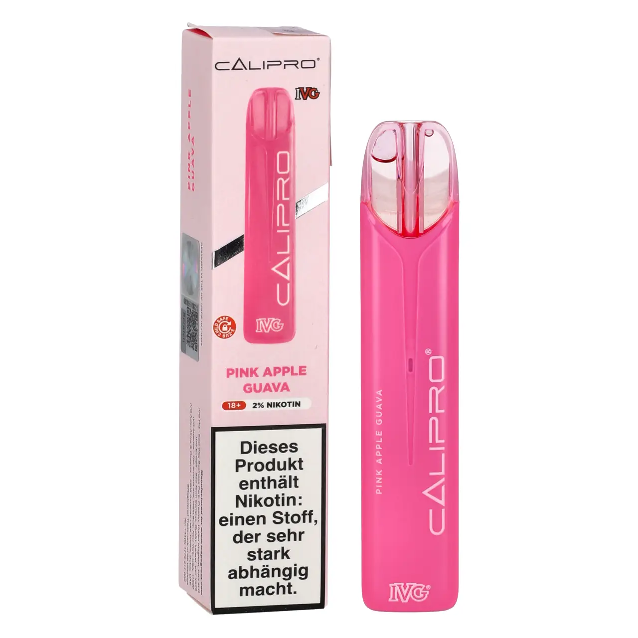 IVG Calipro Apfel Guave (Pink Apple Guava) Einweg Vape Pink Apple Guava - IVG Calipro Einweg Vape Mesh-Coil