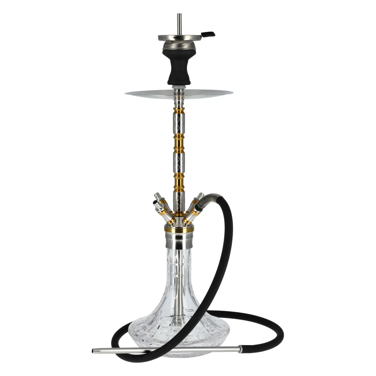 Alligator Master Shisha Gold-Silber