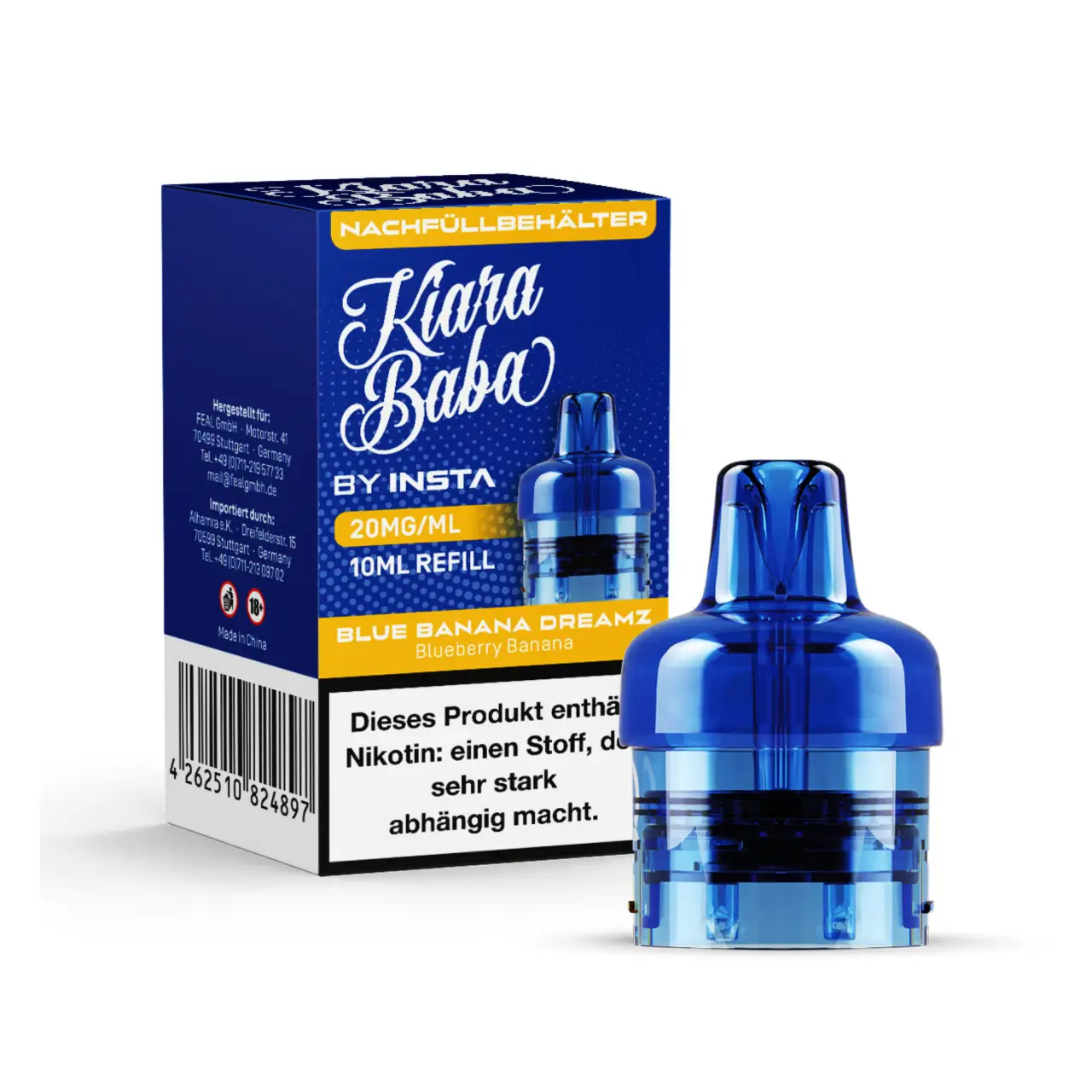 Kiara Baba Nachfüllbehälter Blue Banana Dreamz